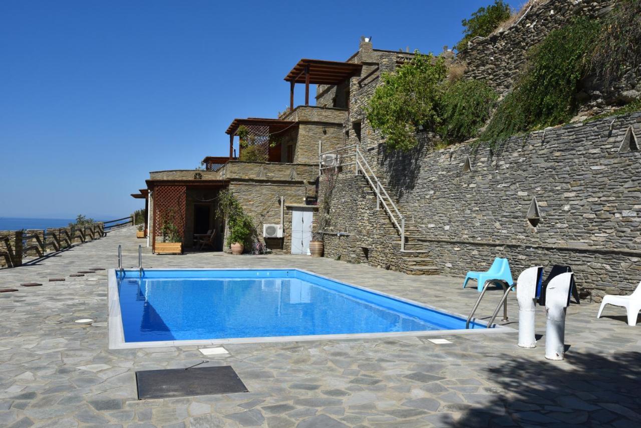 Andros Escape Condos Korthio Exterior foto